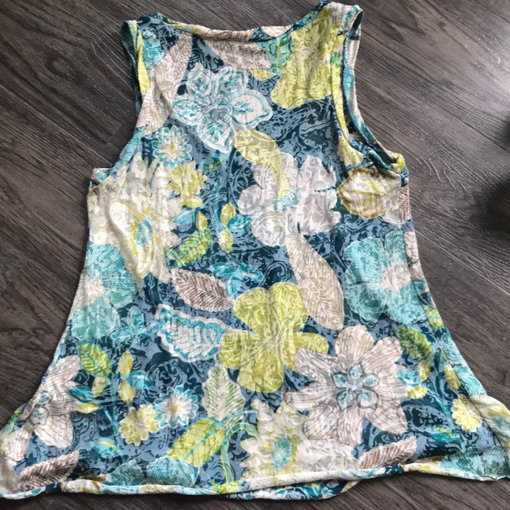 Well loved SNOSKINS summer top, sz M - Picture 2 of 4